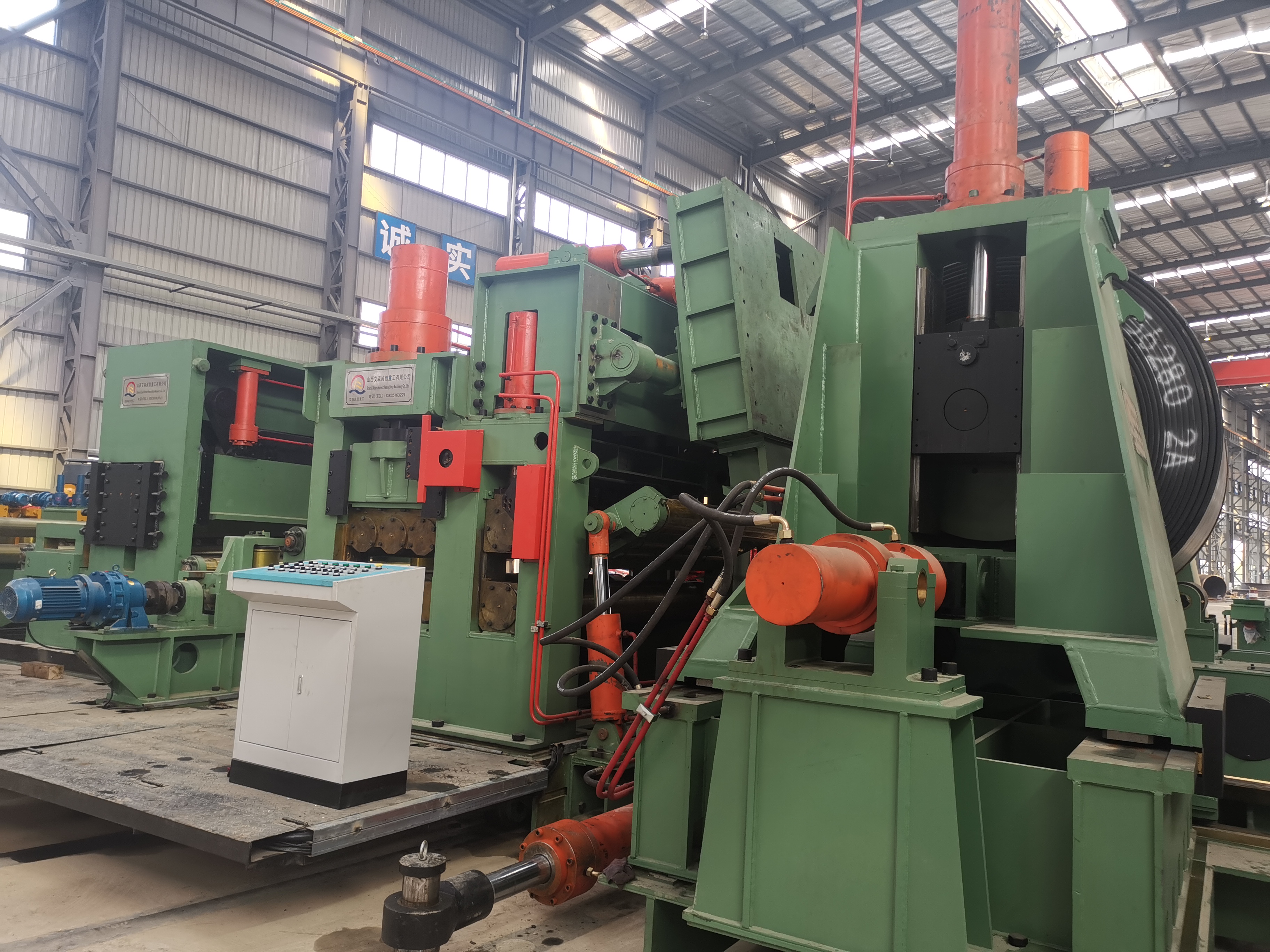 Spiral pipe mill to end user in China Spiral pipe mill to end user in China